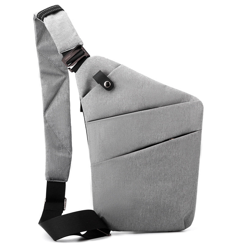 Anti-theft crossbody bag interior