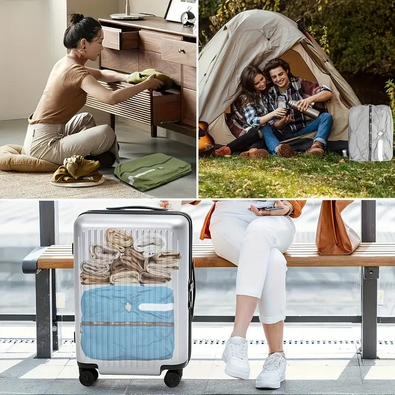 Vacuum Compression Packing Bags — Pack Twice as Much