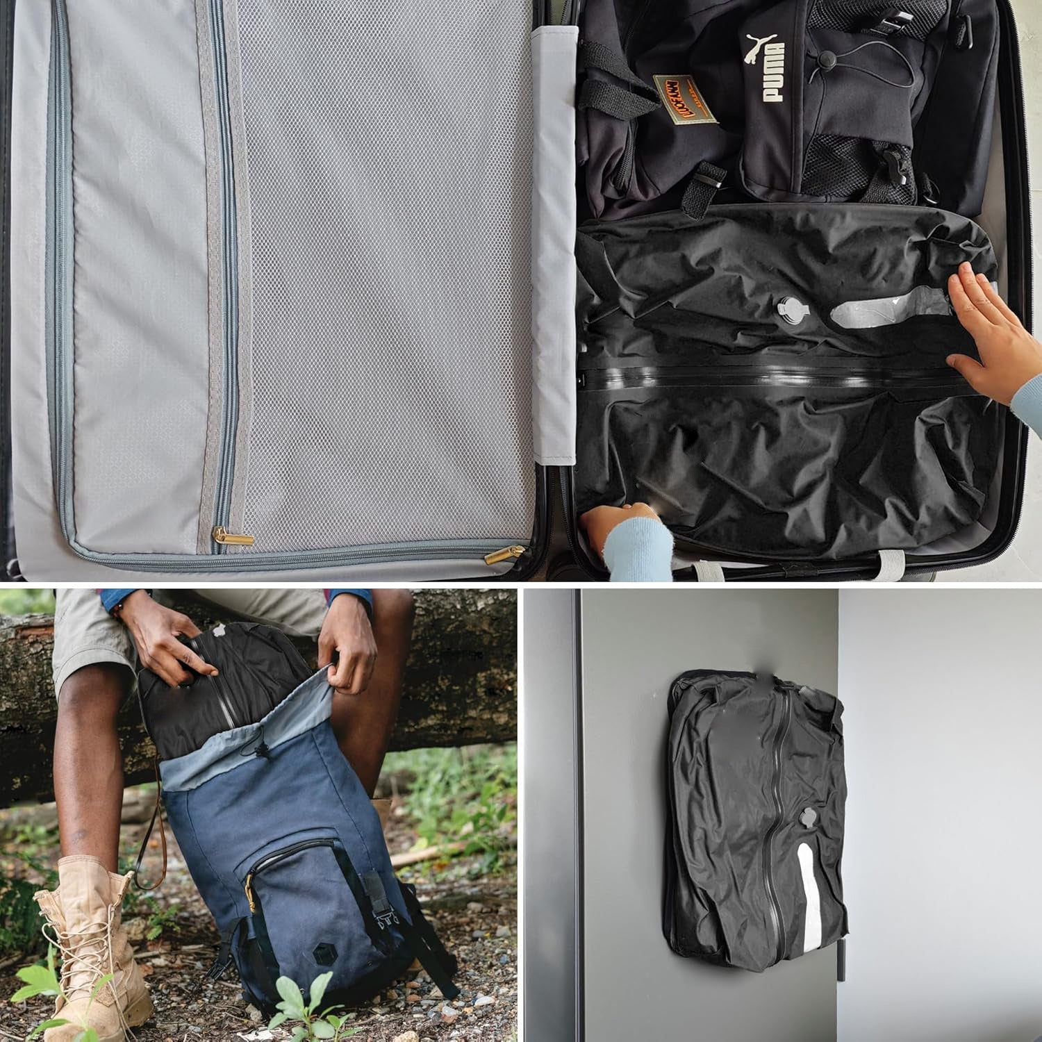 Vacuum packing bags detail